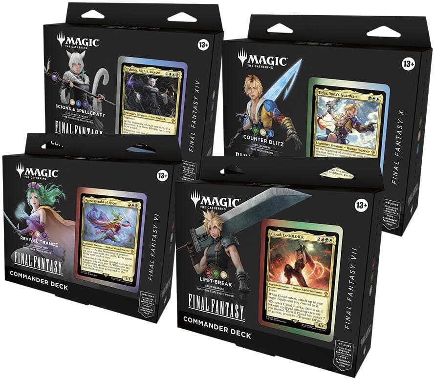 Magic: Final Fantasy — Commander Deck Display
